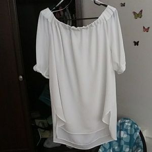 Michael Kors off the shoulder blouse